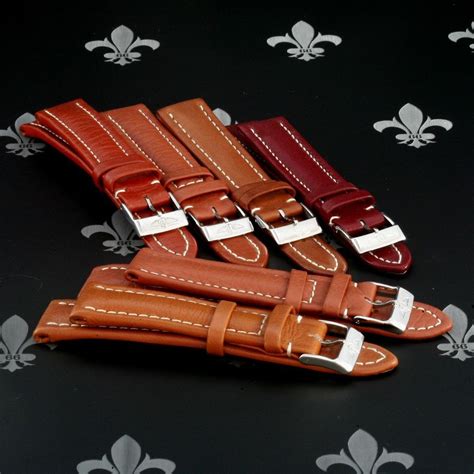 breitling watch leather straps.